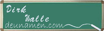Dirk Walle Visitenkarte